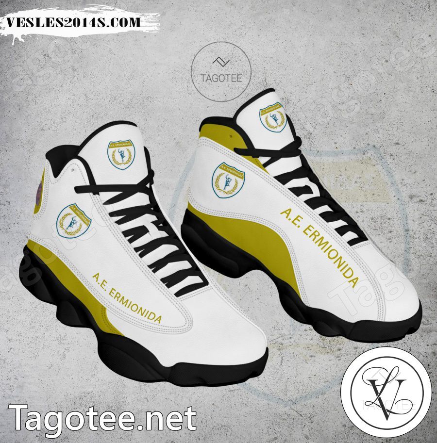 AE Ermionida Logo Air Jordan 13 Shoes - EmonShop-a