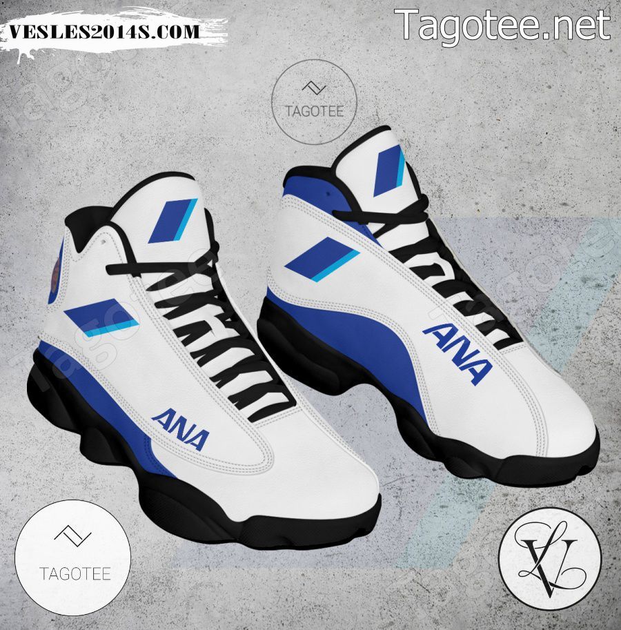ANA All Nippon Airways Logo Air Jordan 13 Shoes - MiuShop-a