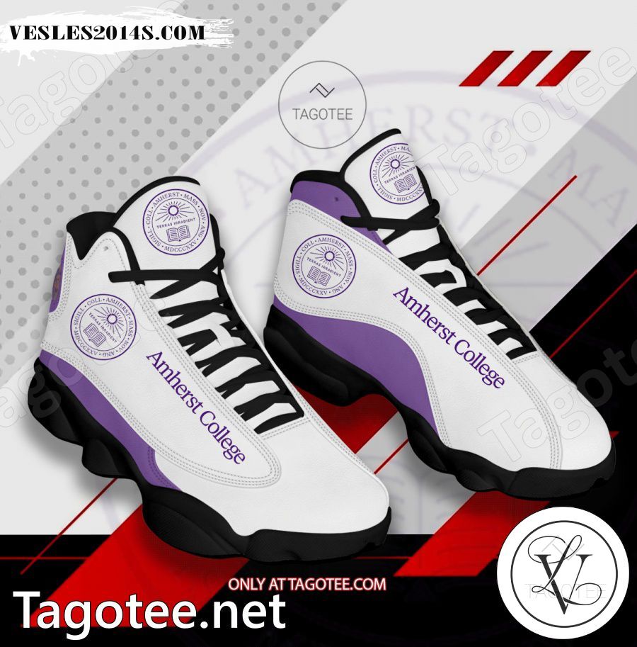 Amherst-College Logo Air Jordan 13 Shoes - BiShop a