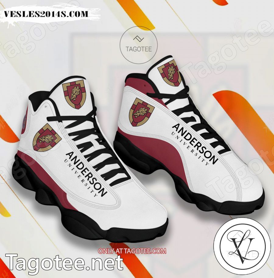 Anderson-University Logo Air Jordan 13 Shoes - BiShop a