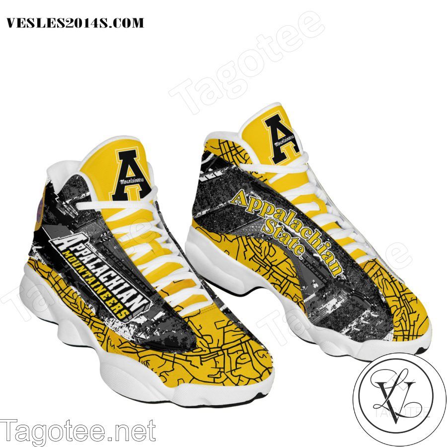 Appalachian State Mountaineers Air Jordan 13 Shoes-a