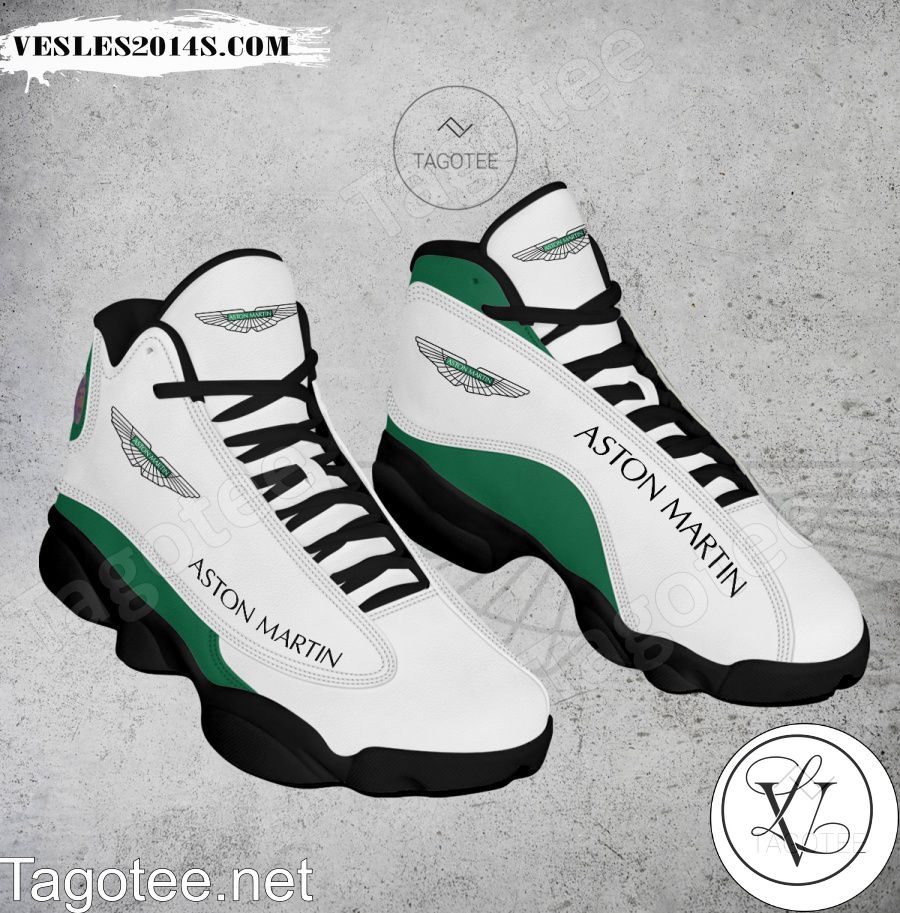 Aston Martin Logo Air Jordan 13 Shoes - EmonShop-a