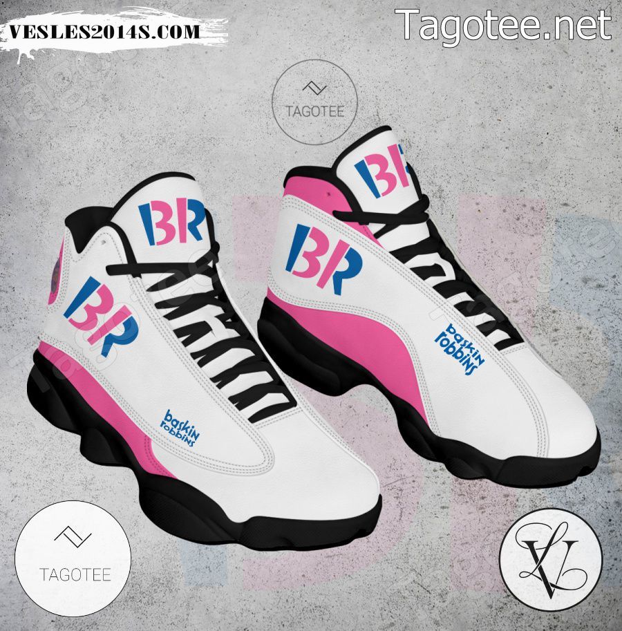 Baskin Robbins Logo Air Jordan 13 Shoes - MiuShop-a