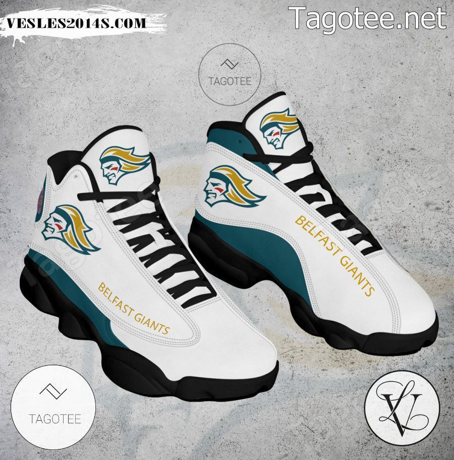 Belfast Giants Club Air Jordan 13 Shoes - BiShop-a