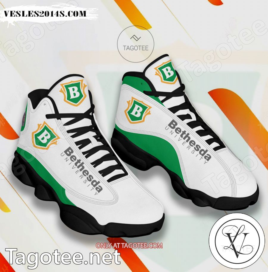 Bethesda-University Logo Air Jordan 13 Shoes - BiShop a