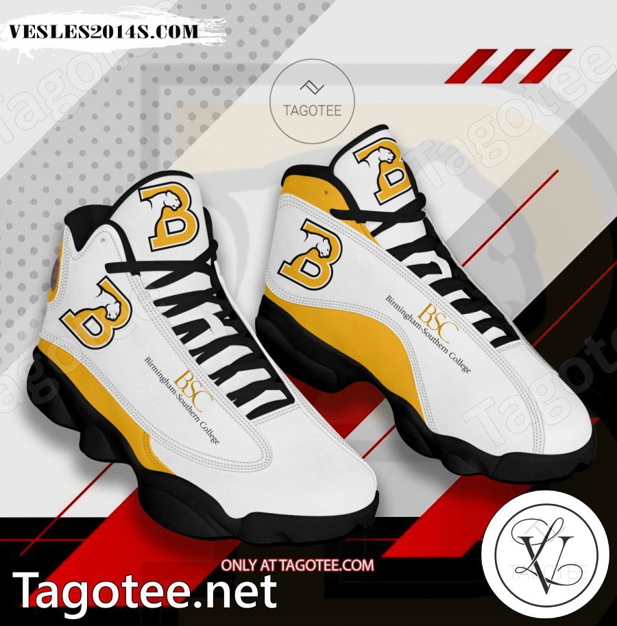 Birmingham-Southern-College Logo Air Jordan 13 Shoes - BiShop a