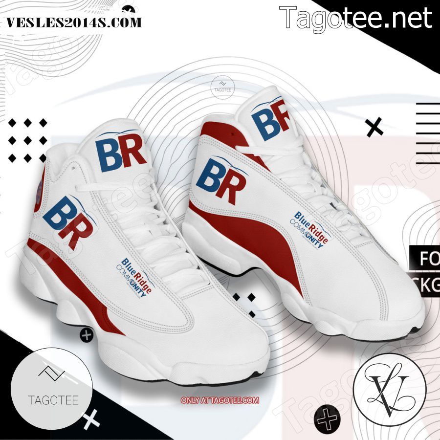 Blue-Ridge-Community-&-Technical-College Logo Air Jordan 13 Shoes - EmonShop a