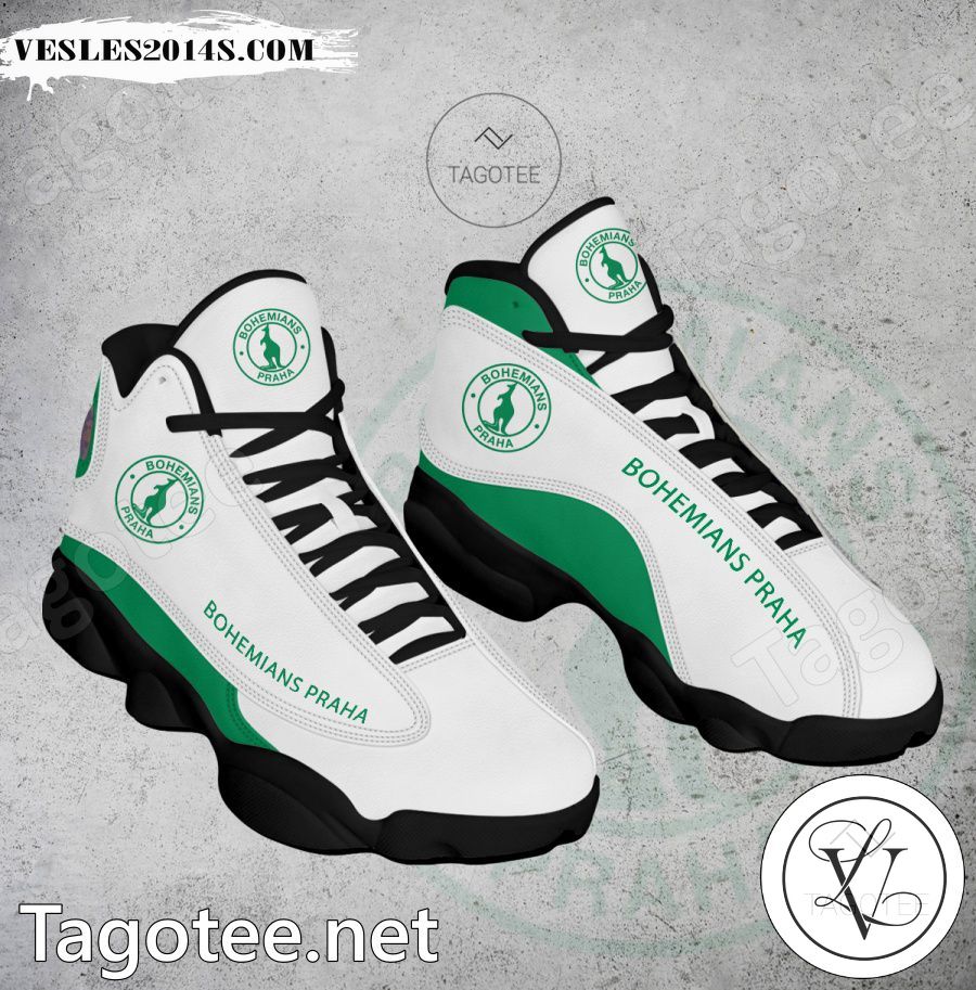 Bohemians Praha Logo Air Jordan 13 Shoes - EmonShop-a
