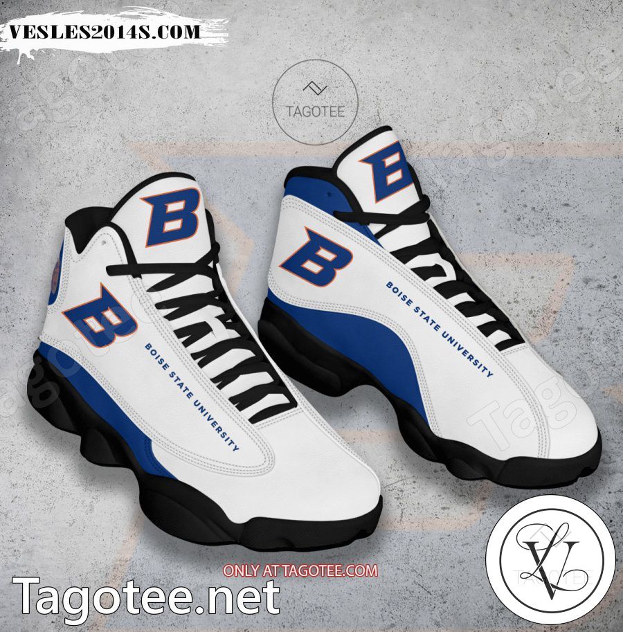Boise-State-University Logo Air Jordan 13 Shoes - BiShop a
