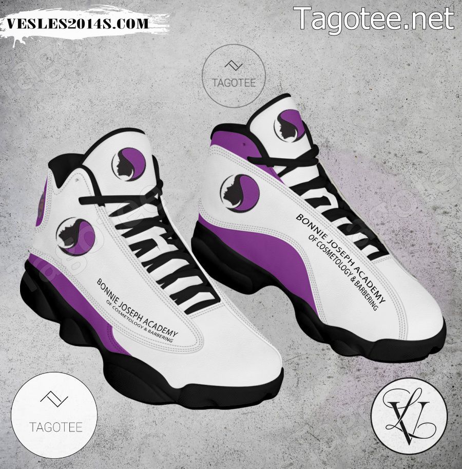 Bonnie-Joseph-Academy-of-Cosmetology-Barbering-Logo-Air-Jordan-13-Shoes-1
