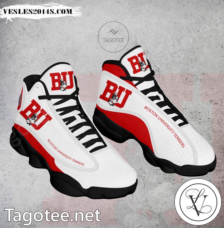 Boston University Terriers Club Air Jordan 13 Shoes - BiShop-a