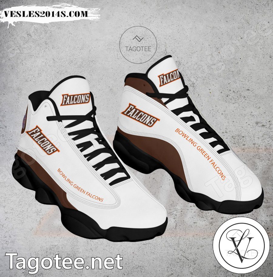 Bowling Green Falcons Club Air Jordan 13 Shoes - BiShop-a