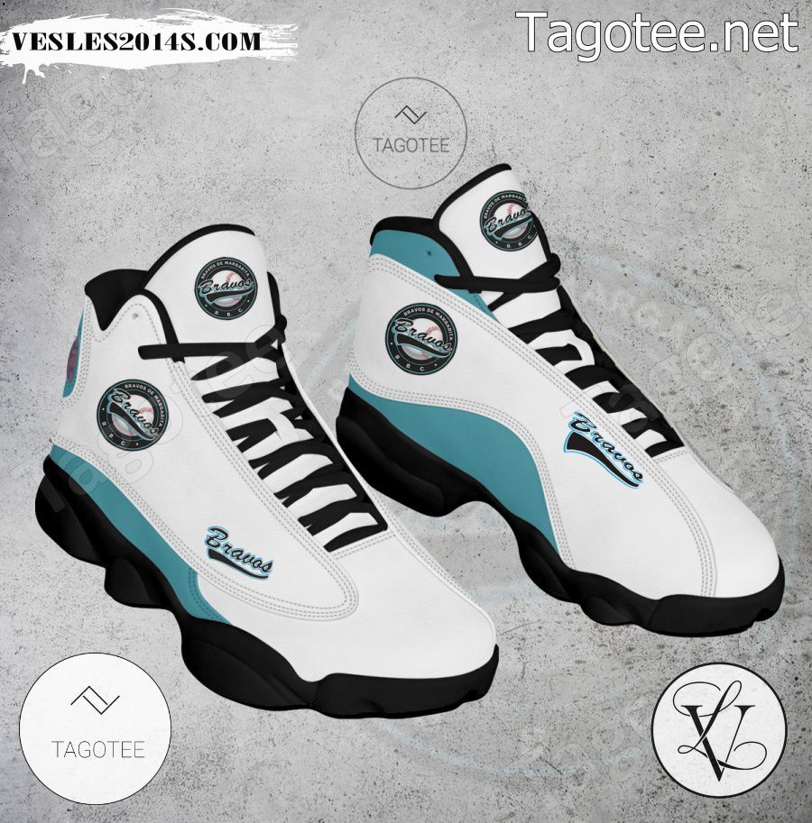 Bravos de Margarita Logo Air Jordan 13 Shoes - EmonShop-a