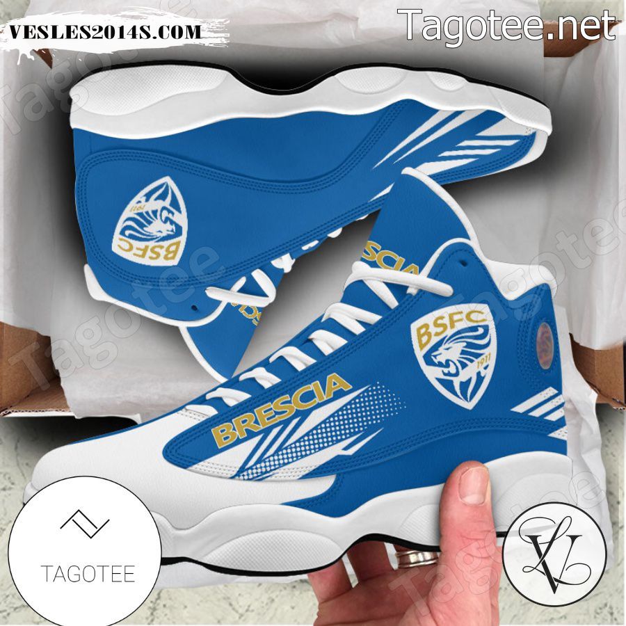 Brescia Calcio Club Air Jordan 13 Shoes-a