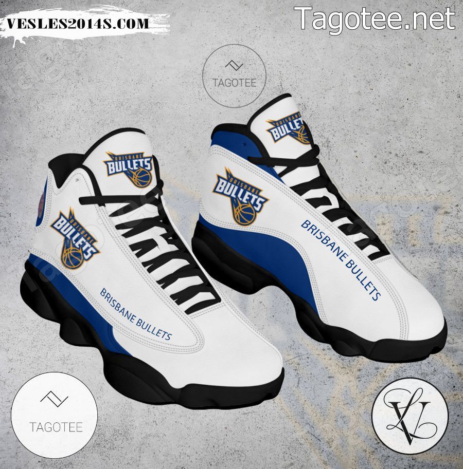 Brisbane Bullets Basketball Air Jordan 13 Shoes - BiShop-a