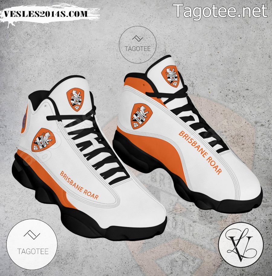Brisbane Roar Air Jordan 13 Shoes - BiShop-a