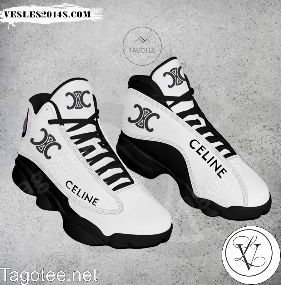 Celine Logo Air Jordan 13 Shoes - EmonShop-a