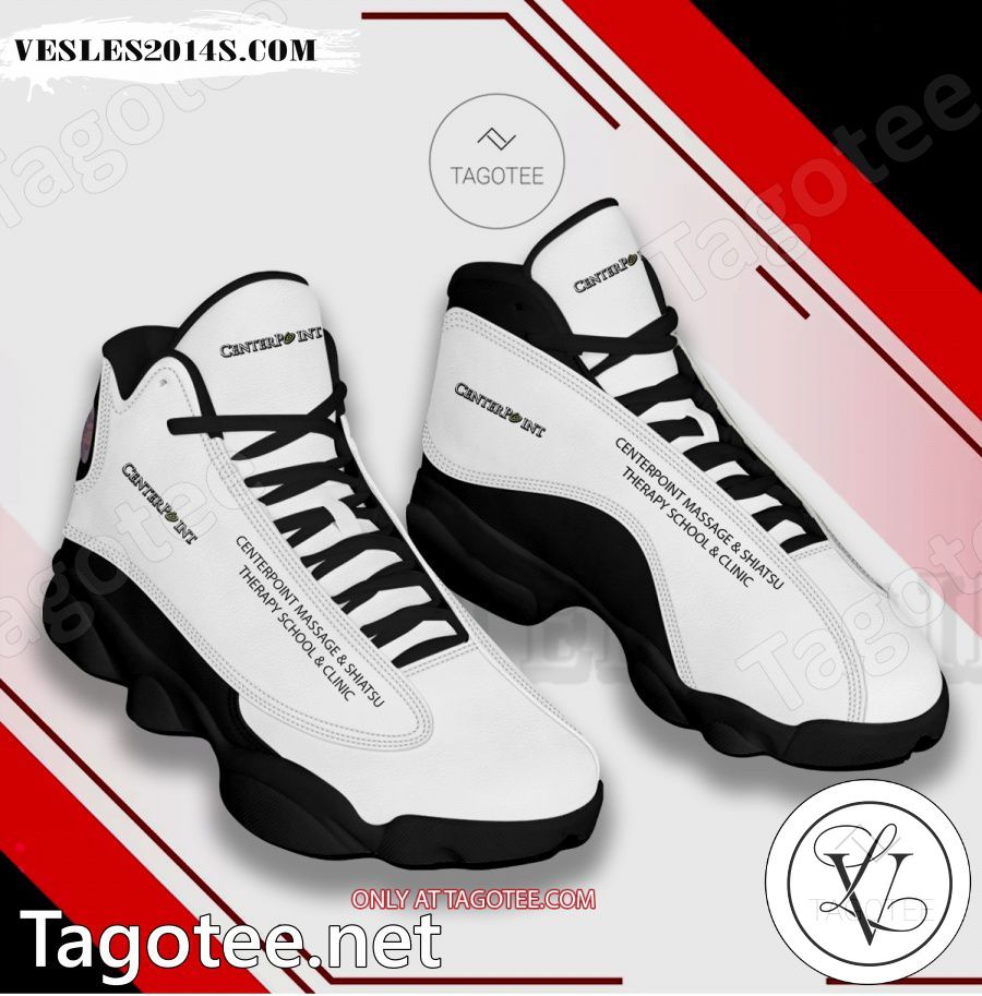 CenterPoint-Massage-Shiatsu-Therapy-School-Clinic-Logo-Air-Jordan-13-Shoes-1