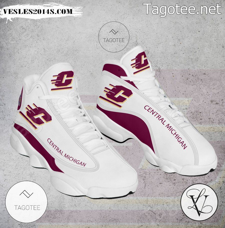 Central Michigan NCAA Logo Air Jordan 13 Shoes Central Michigan NCAA Logo Air Jordan 13 Shoes