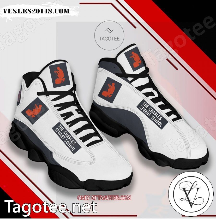 Charles-Stuart-School Logo Air Jordan 13 Shoes - BiShop a