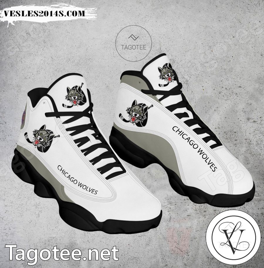 Chicago Wolves Club Air Jordan 13 Shoes - BiShop-a