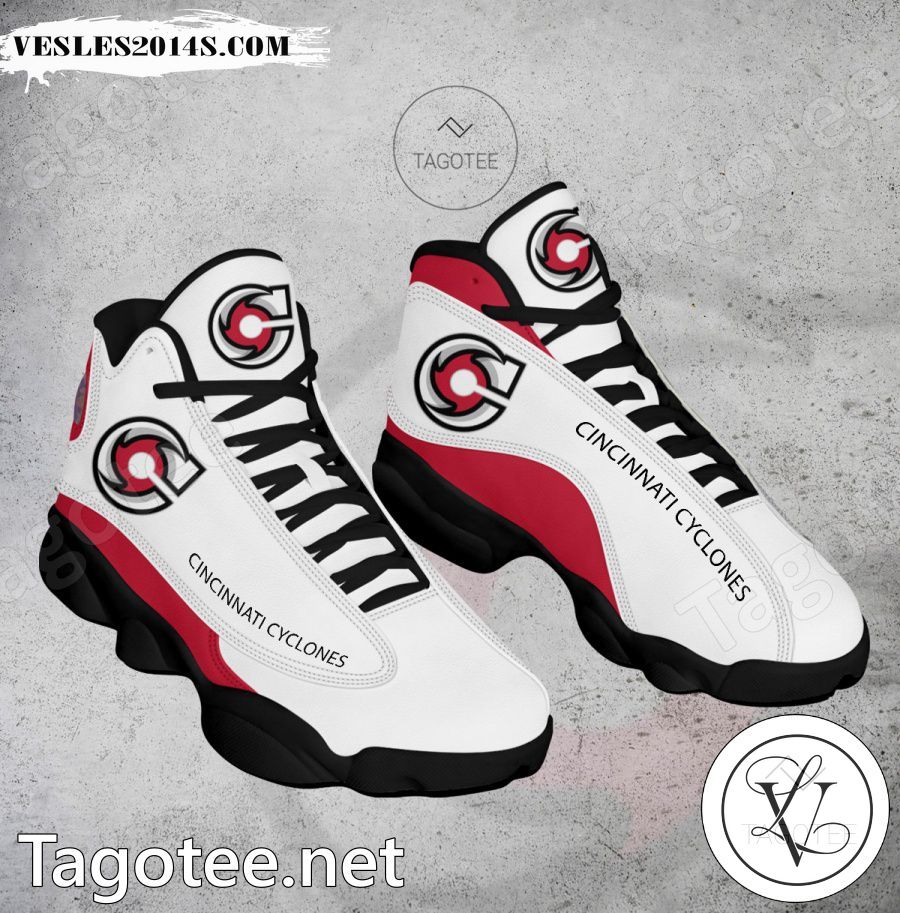 Cincinnati Cyclones Club Air Jordan 13 Shoes - BiShop-a