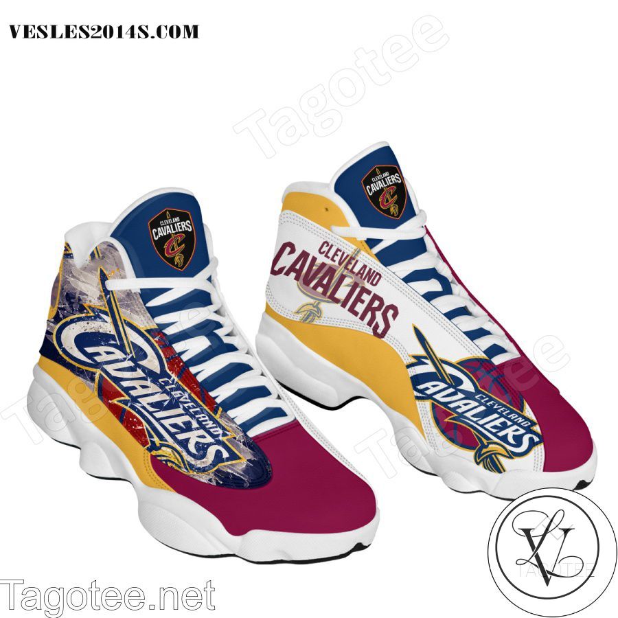 Cleveland Cavaliers Air Jordan 13 Shoes-a