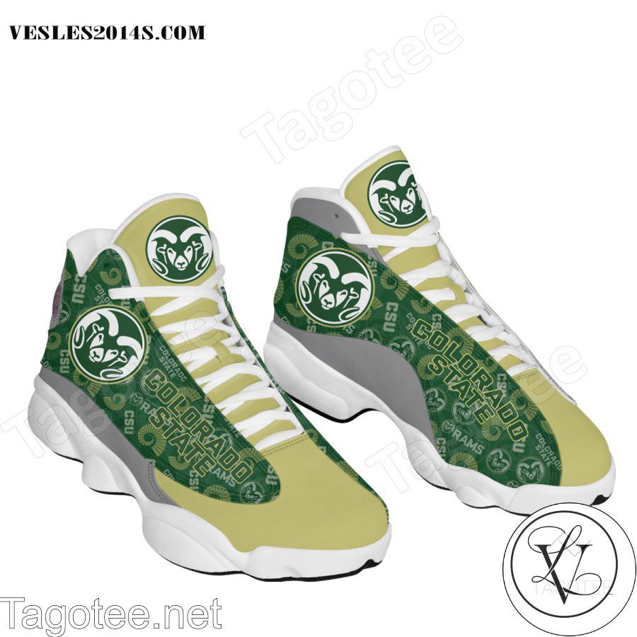 Colorado State Rams Air Jordan 13 Shoes-a
