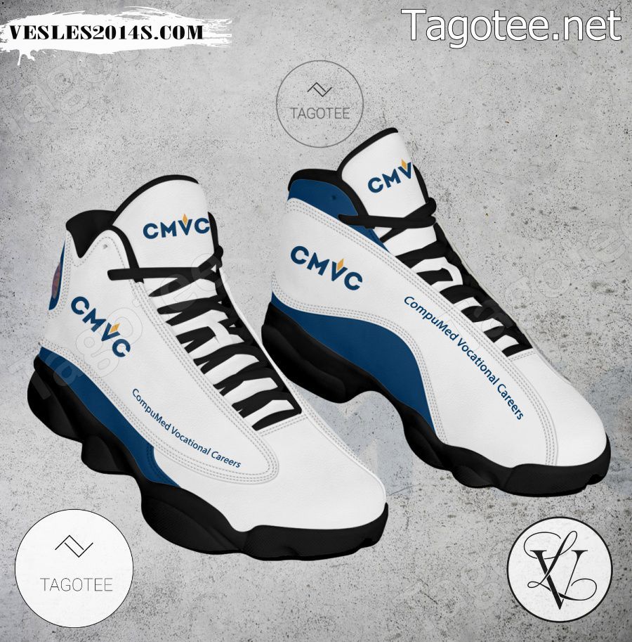 Compu-Med Vocational Careers Corp Logo Air Jordan 13 Shoes - EmonShop-a