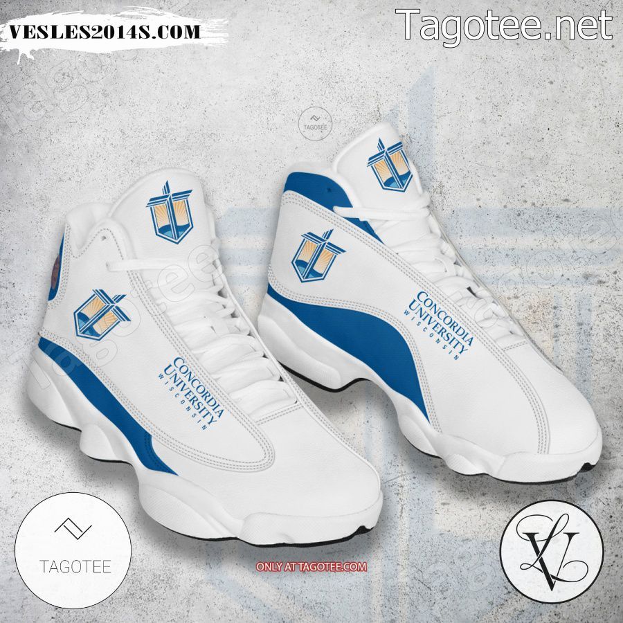 Concordia-University-Wisconsin Logo Air Jordan 13 Shoes - EmonShop a