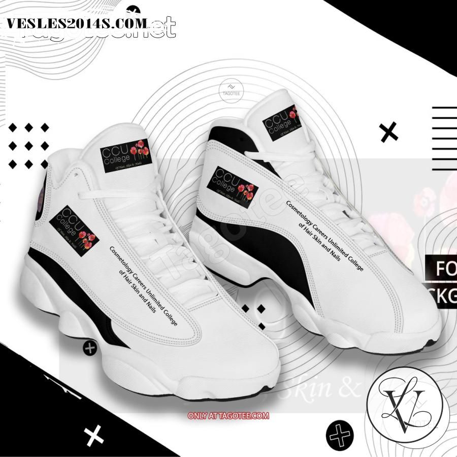 Cosmetology-Careers-Unlimited-College-of-Hair-Skin-and-Nails-Logo-Air-Jordan-13-Shoes-1