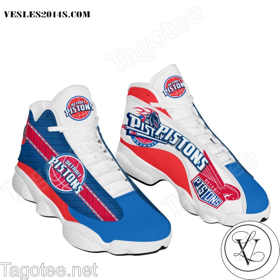 Detroit Pistons Air Jordan 13 Shoes-a