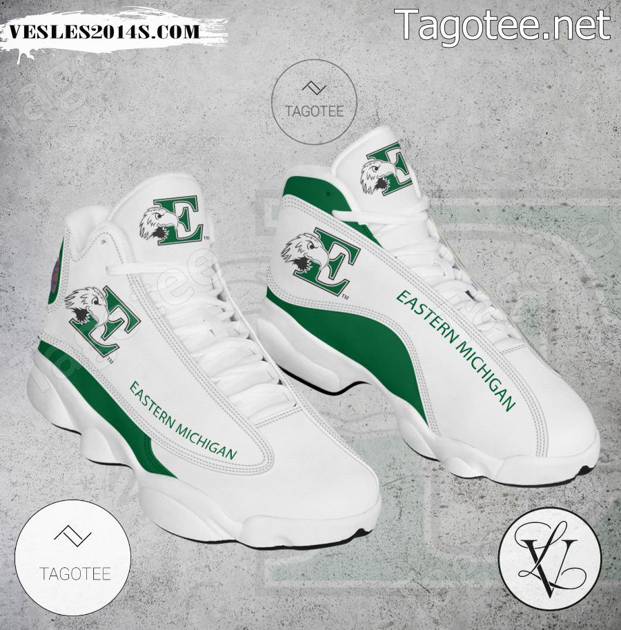 Eastern Michigan NCAA Logo Air Jordan 13 Shoes Eastern Michigan NCAA Logo Air Jordan 13 Shoes