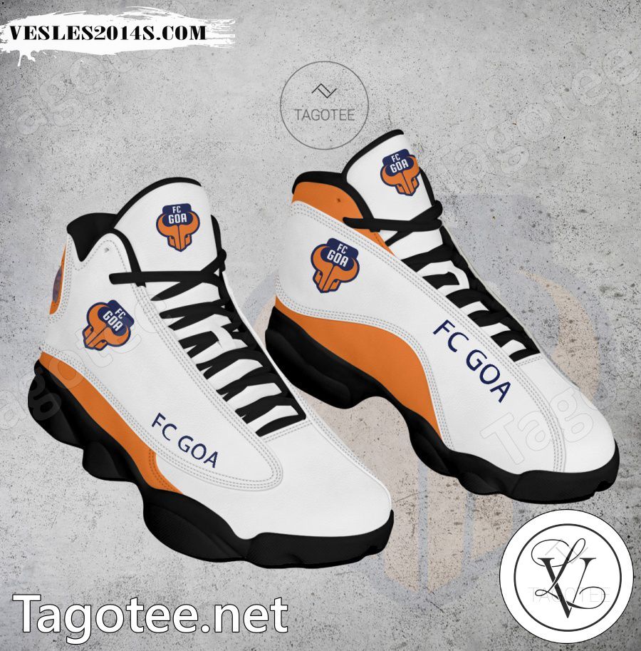 FC Goa Logo Air Jordan 13 Shoes - EmonShop-a