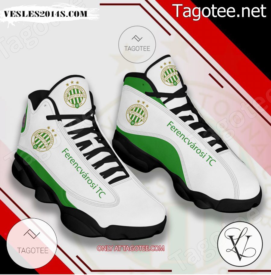 Ferencvárosi-TC- Handball Logo Air Jordan 13 Shoes - BiShop a