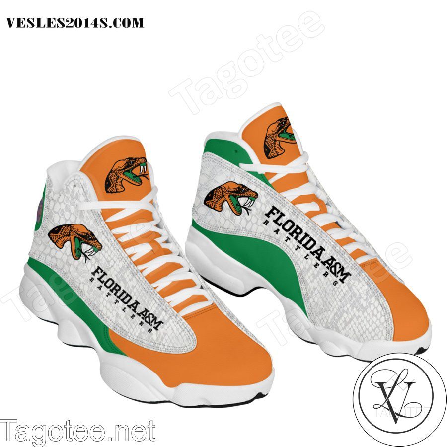 Florida A_M Rattlers Air Air Jordan 13 Shoes-a