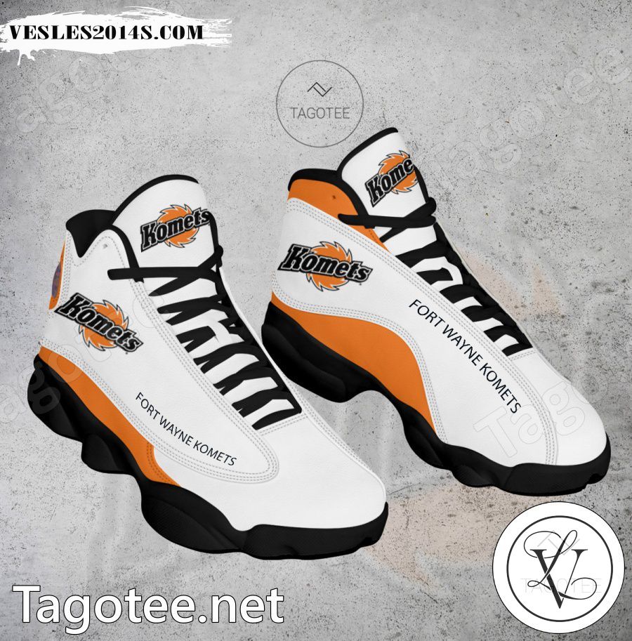 Fort Wayne Komets Club Air Jordan 13 Shoes - BiShop-a