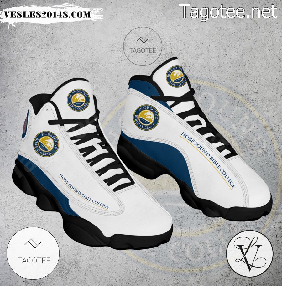 Hobe Sound Bible College Logo Air Jordan 13 Shoes - EmonShop-a