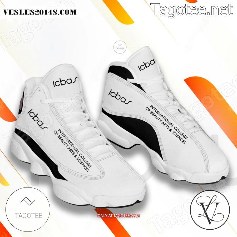 International-College-of-Beauty-Arts-Sciences-Logo-Air-Jordan-13-Shoes-1