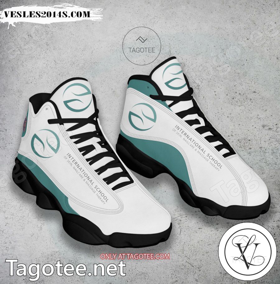 International-School-of-Skin-Nailcare-Massage-Therapy-Logo-Air-Jordan-13-Shoes-1