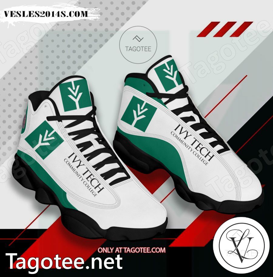 Ivy-Tech-Community-College Logo Air Jordan 13 Shoes - BiShop a