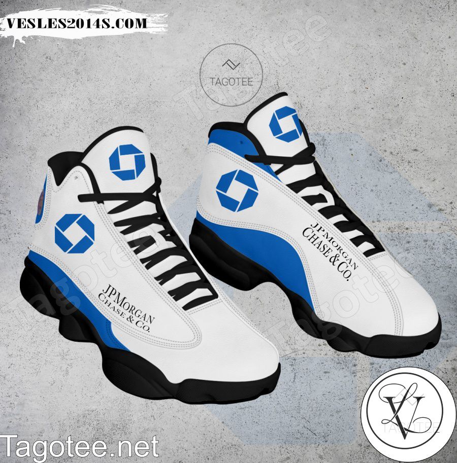 JPMorgan Chase & Co. Logo Air Jordan 13 Shoes - EmonShop-a