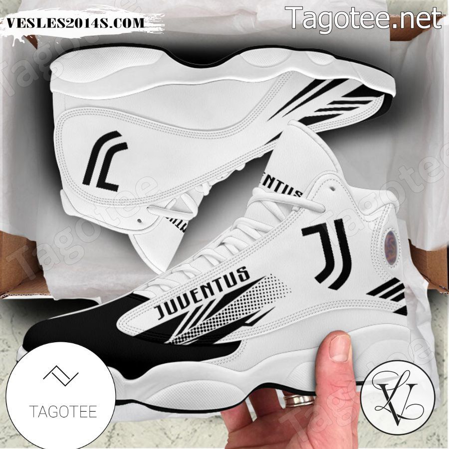 Juventus Club Air Jordan 13 Shoes-a