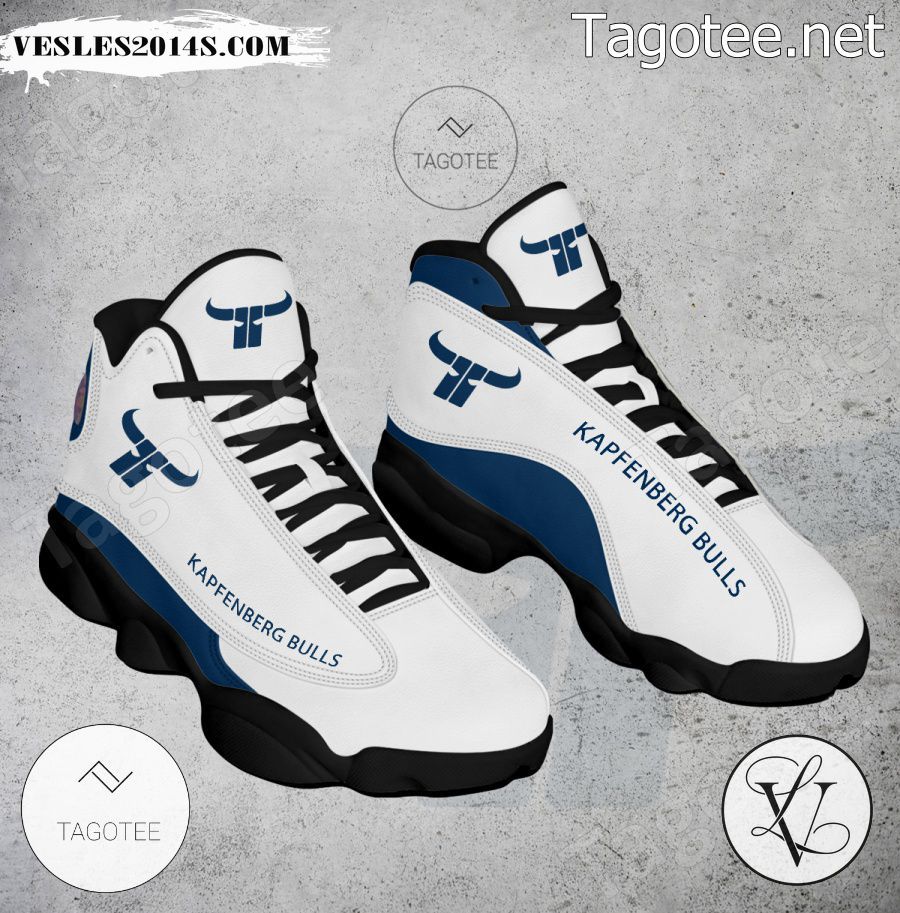 Kapfenberg Bulls Logo Air Jordan 13 Shoes - EmonShop-a