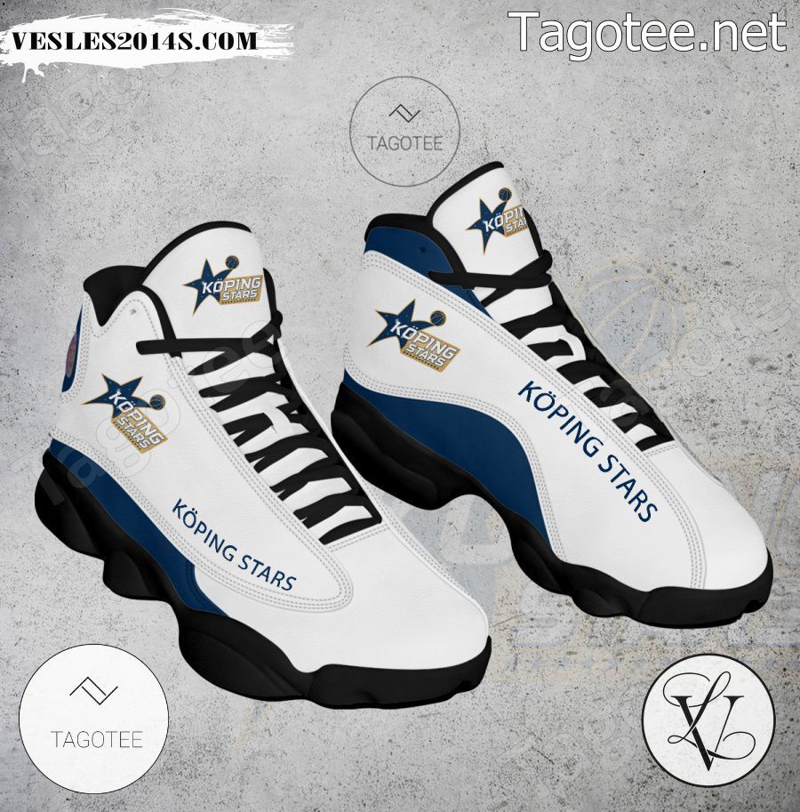 Koping Stars Logo Air Jordan 13 Shoes - EmonShop-a