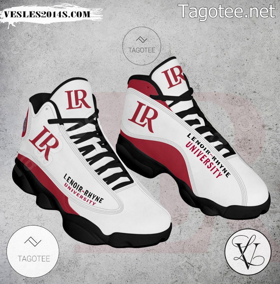 Lenoir-Rhyne University Logo Air Jordan 13 Shoes - EmonShop-a