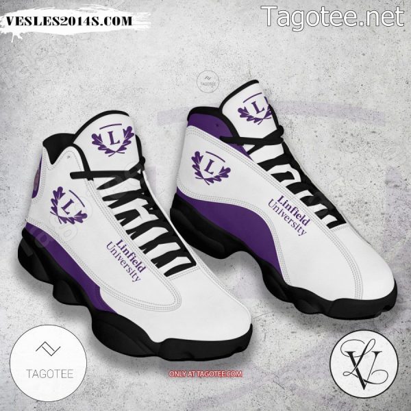 Linfield College Logo Air Jordan 13 Shoes
