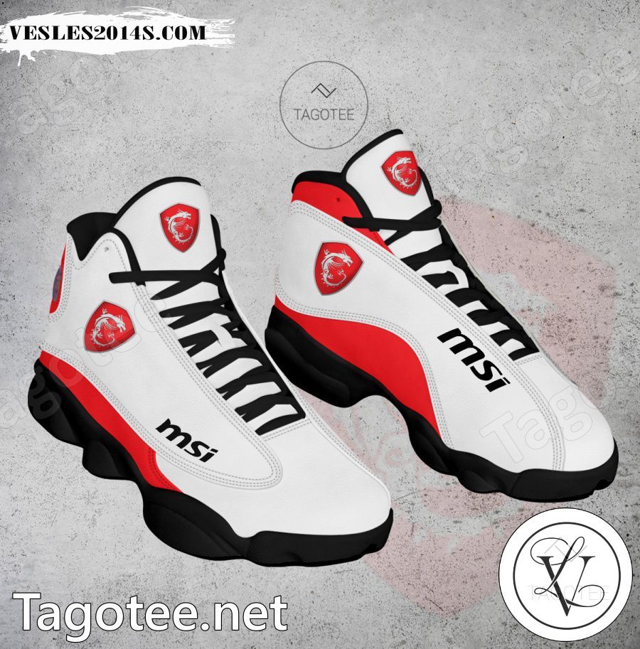 MSI Logo Air Jordan 13 Shoes - MiuShop-a