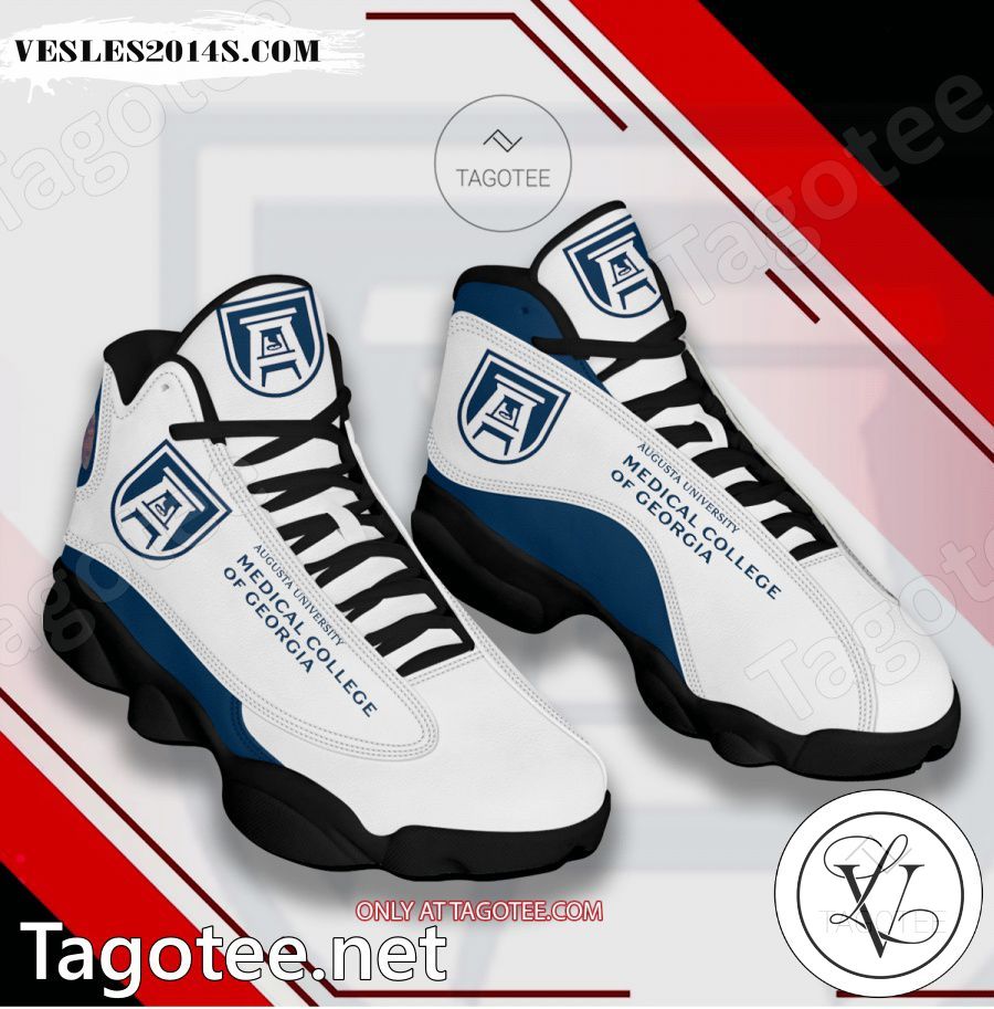 Medical-College-of-Georgia Logo Air Jordan 13 Shoes - BiShop a