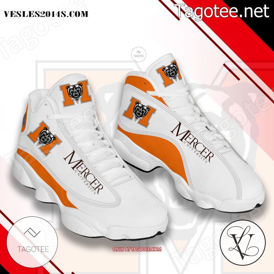 Mercer-University Logo Air Jordan 13 Shoes - EmonShop a